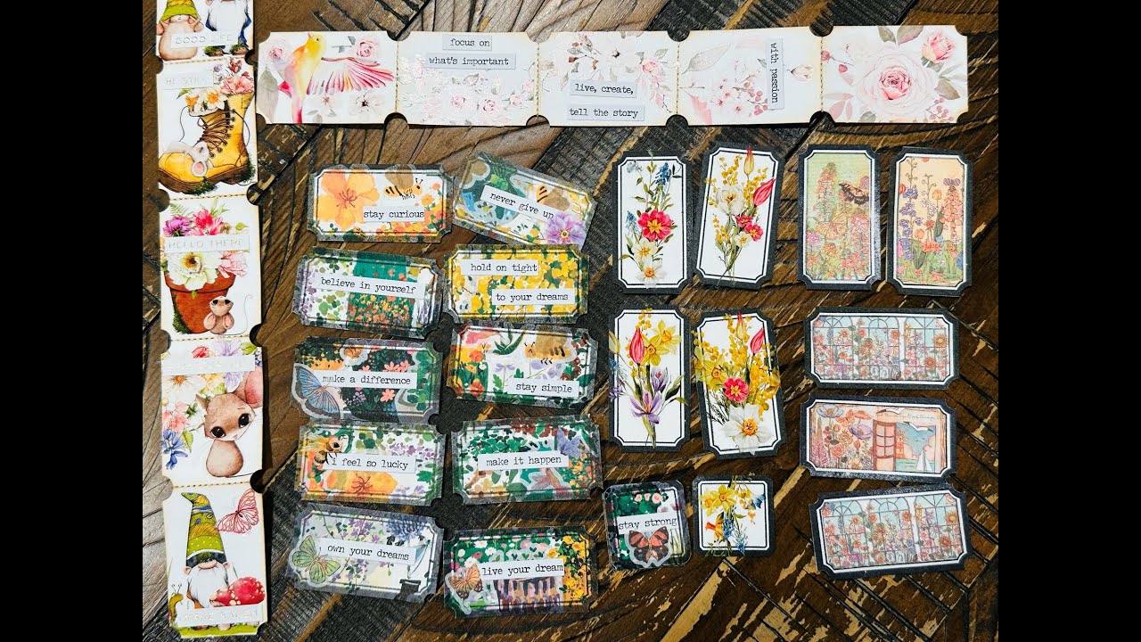 Craft With Me - Let's Make Tickets & Labels Using @The Washi Tape Shop