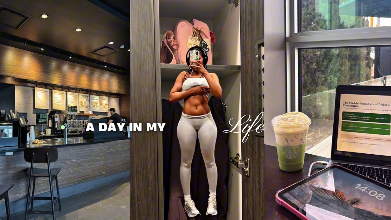 Realistic day in my life as an international Student in Canada| Uni +Gym Routine 
