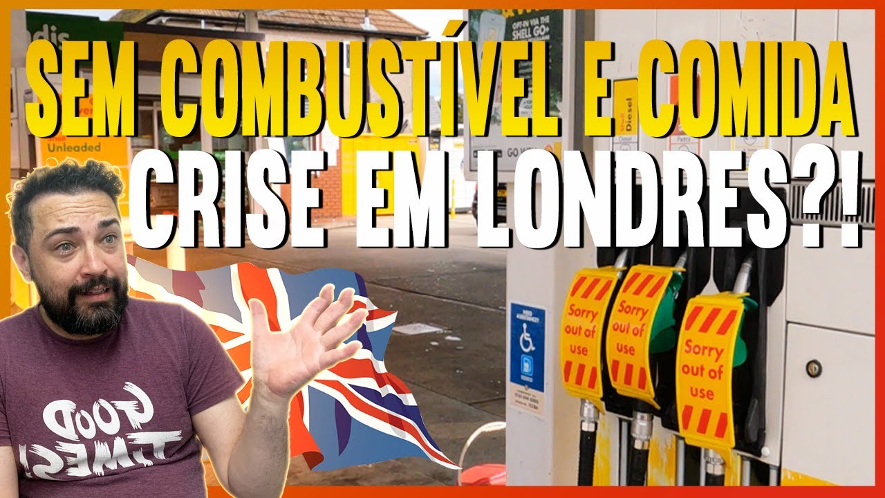 CRISE EM LONDRES?! - FALTANDO COMBUSTÍVEL e ALIMENTOS NA INGLATERRA - Brexit
