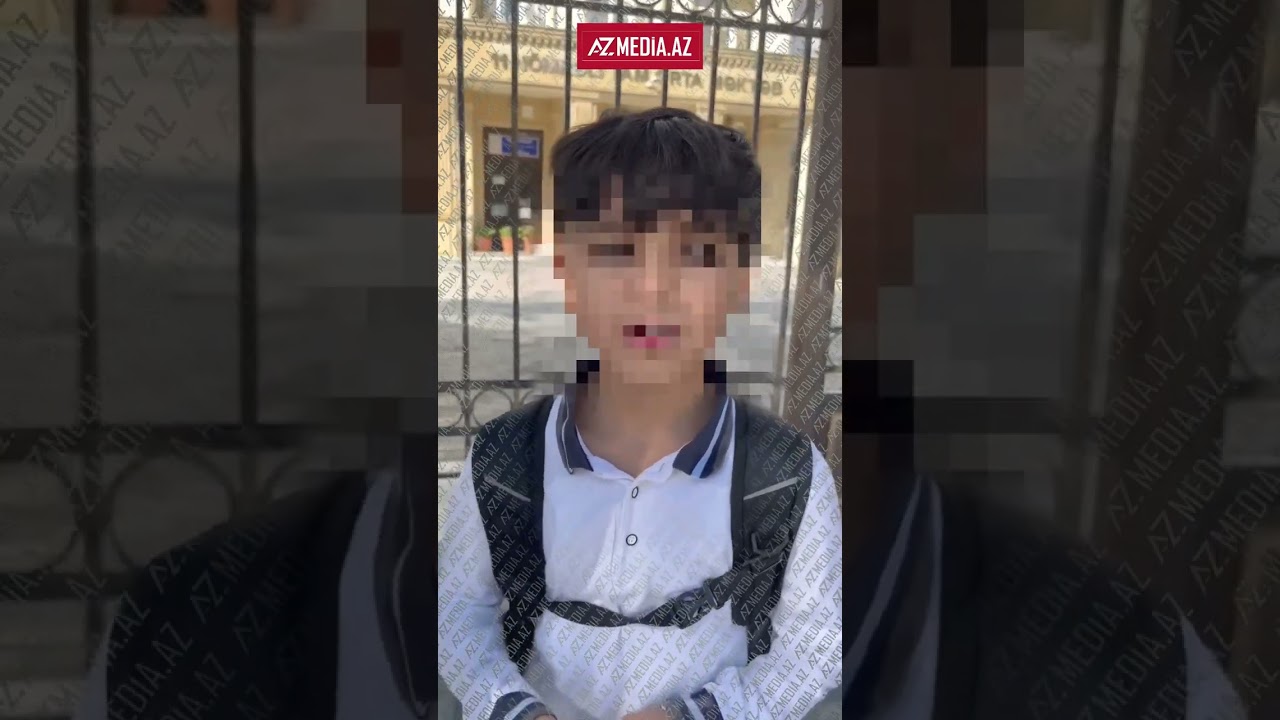 Sumqayıt şəhər 11 saylı tam orta məktəbdə şiddət görən şagird