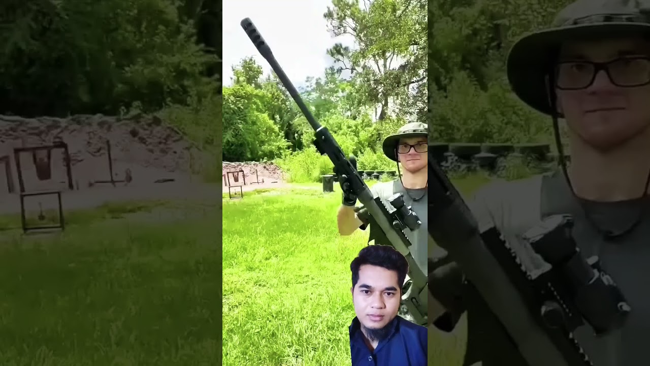 BMG 50 VS besi tebal || #bigguns #raptorhunter #sniper #militarylife #militaryhistory #military