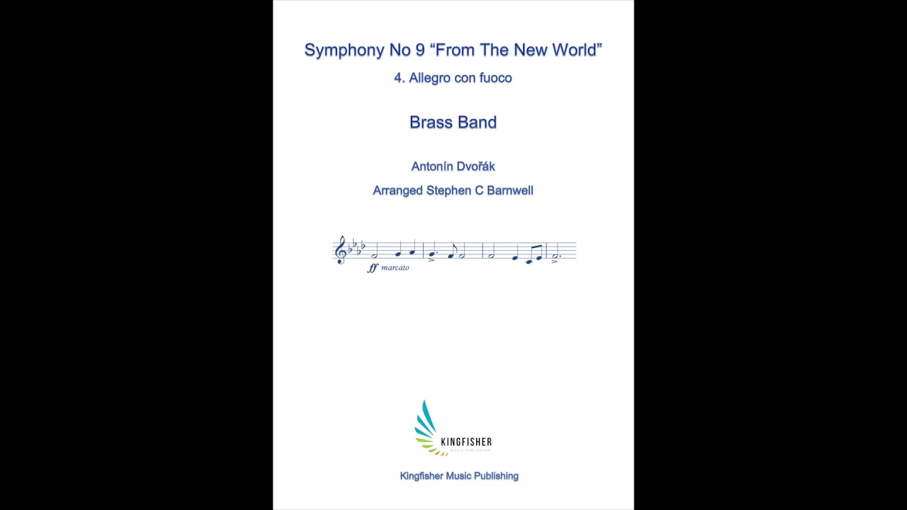New World - 4. Allegro con fuoco for Brass Band