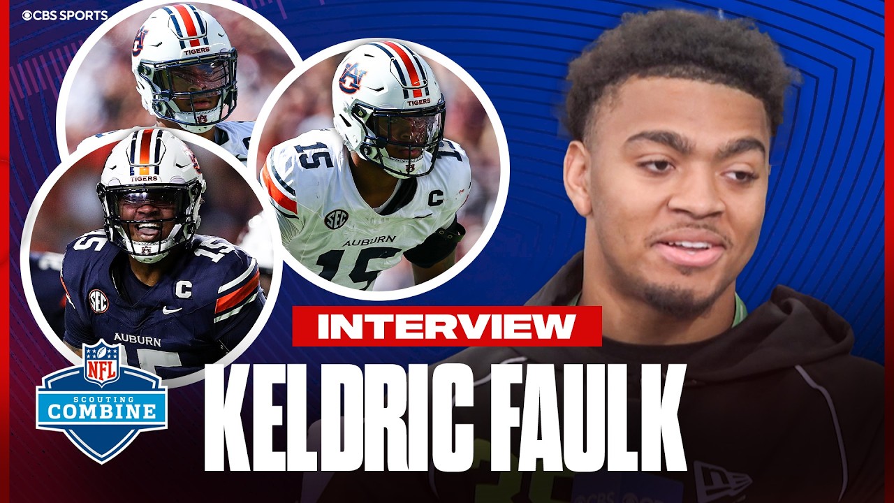 Keldric Faulk NFL Combine Interview: builds his perfect edge rusher, shares favorite food from Mom