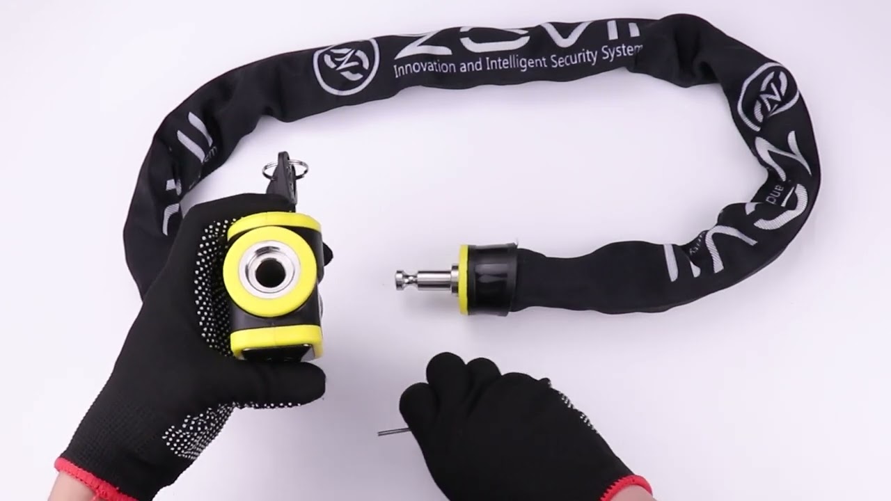 [ZOVII - ZCL10-120 Alarm Chain Lock] Battery Replacement