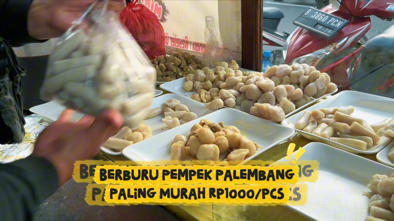 Kulineran Pempek Asli Palembang Super Murah dan Enak di Johar Baru. (Vlog 1) 