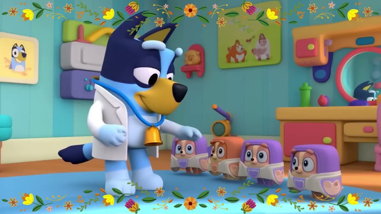 Bluey Doctora Cuidando Juguetes 🩺🧸 | Canción Infantil Educativa | Video para Niños y Bebés