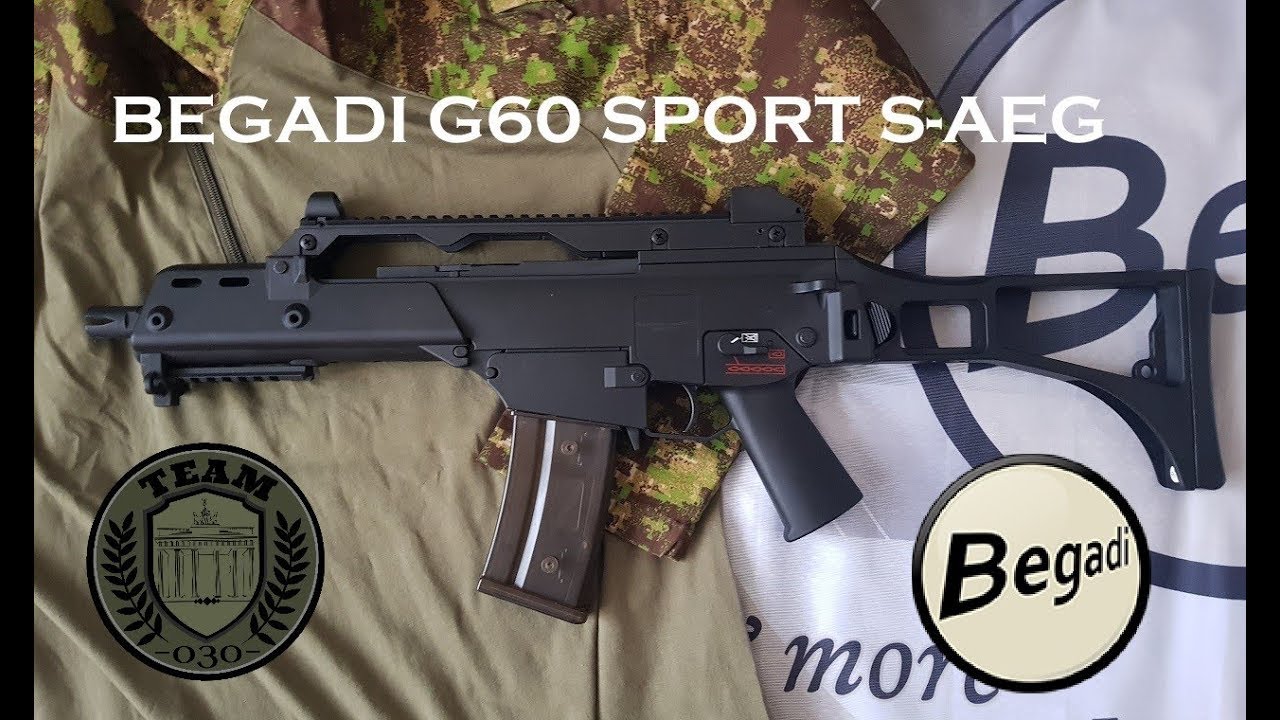 [REVIEW] BEGADI G60 Sport S-AEG G36C AIRSOFT REVIEW