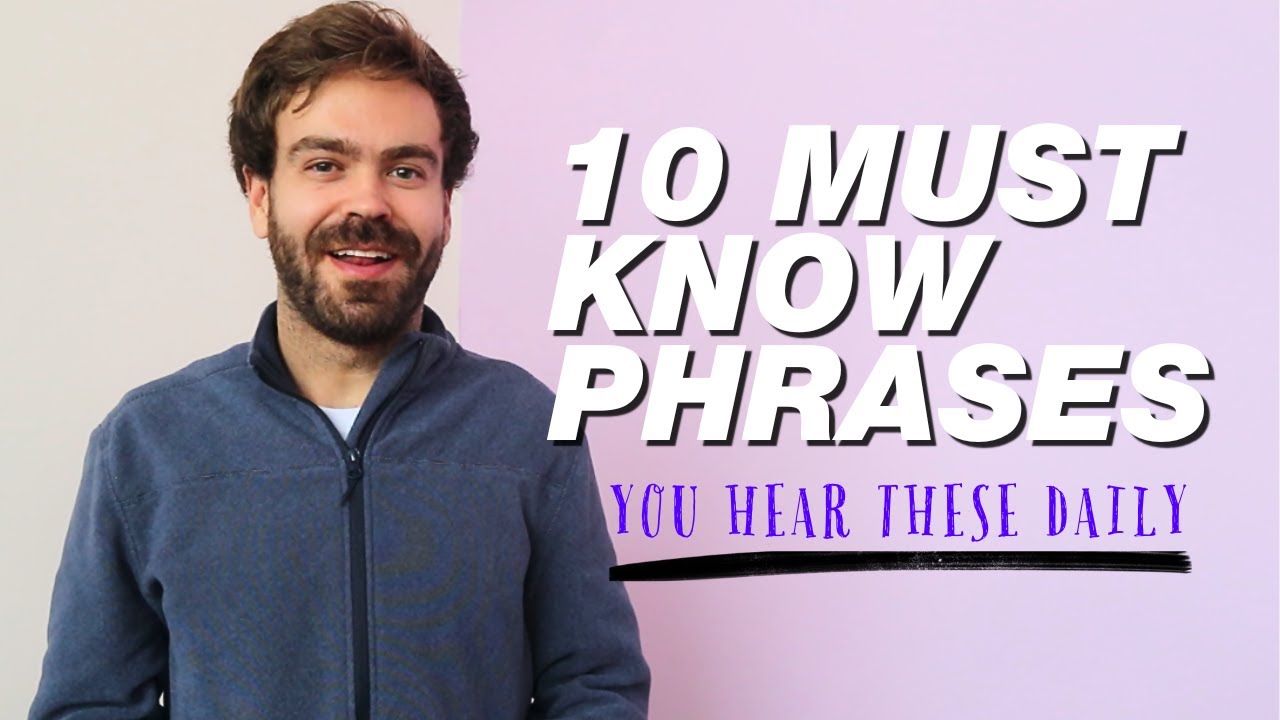 Speak Natural English With These 10 Phrases #english #commonenglish
