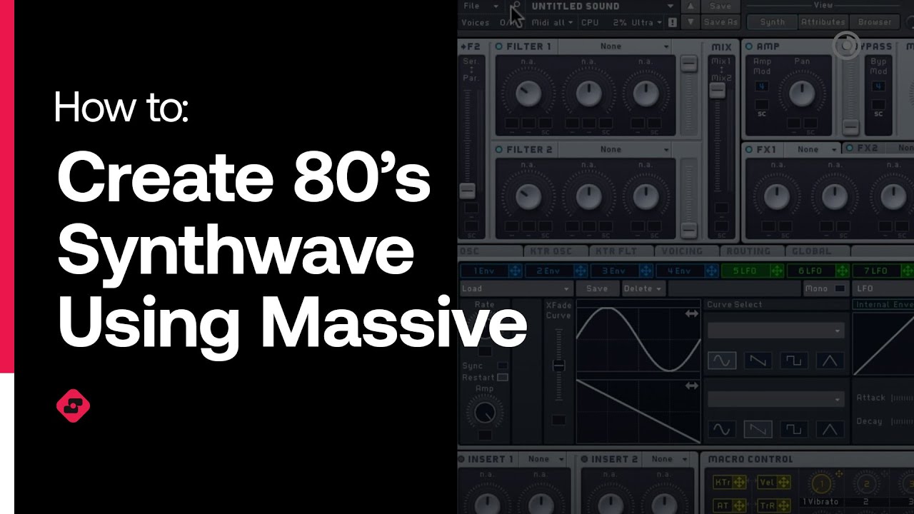 How To Create an '80s Synthwave Pad Using Native Instrument&rsquo;s Massive Plugin