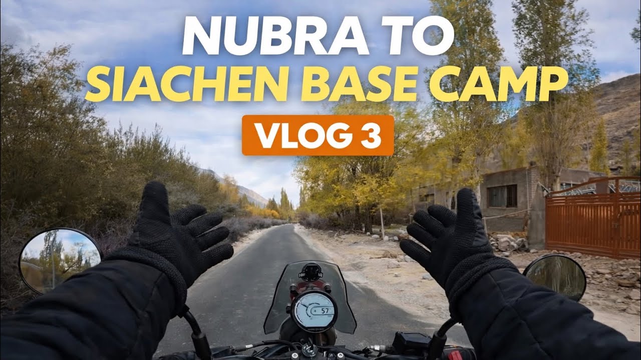 Nubra to Siachen Base Camp & OP Baba Mandir | Ladakh Trip Day 3