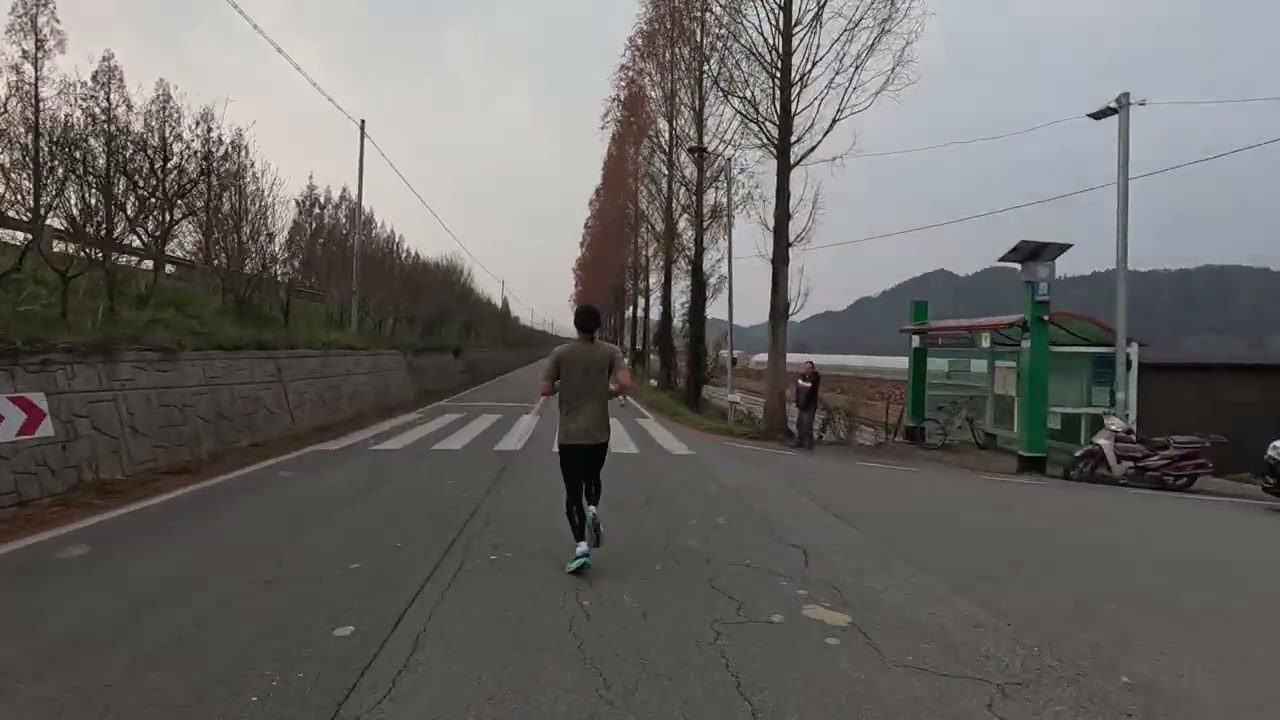 2025 화순 고인돌 마라톤 (HALF) 고프로 영상 1-2 [HWA-SUN Dolmen Marathon in KOREA] 세번째 하프
