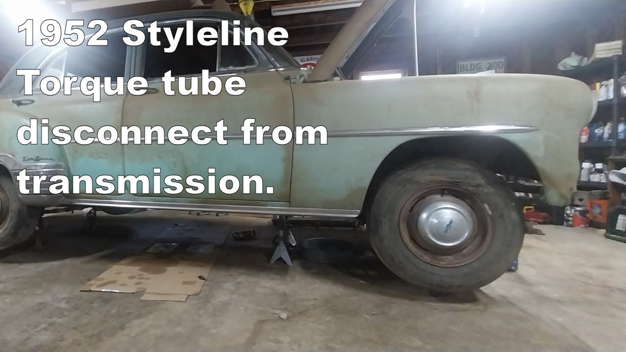 Torque tube disconnect on 1952 Chevy Styleline Deluxe