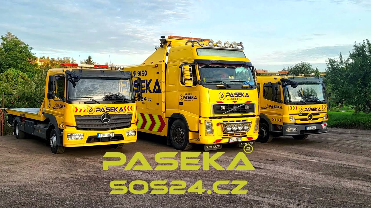 Práce odtahové služby SOS24 (PASEKA), Starý Pelhřimov nehoda