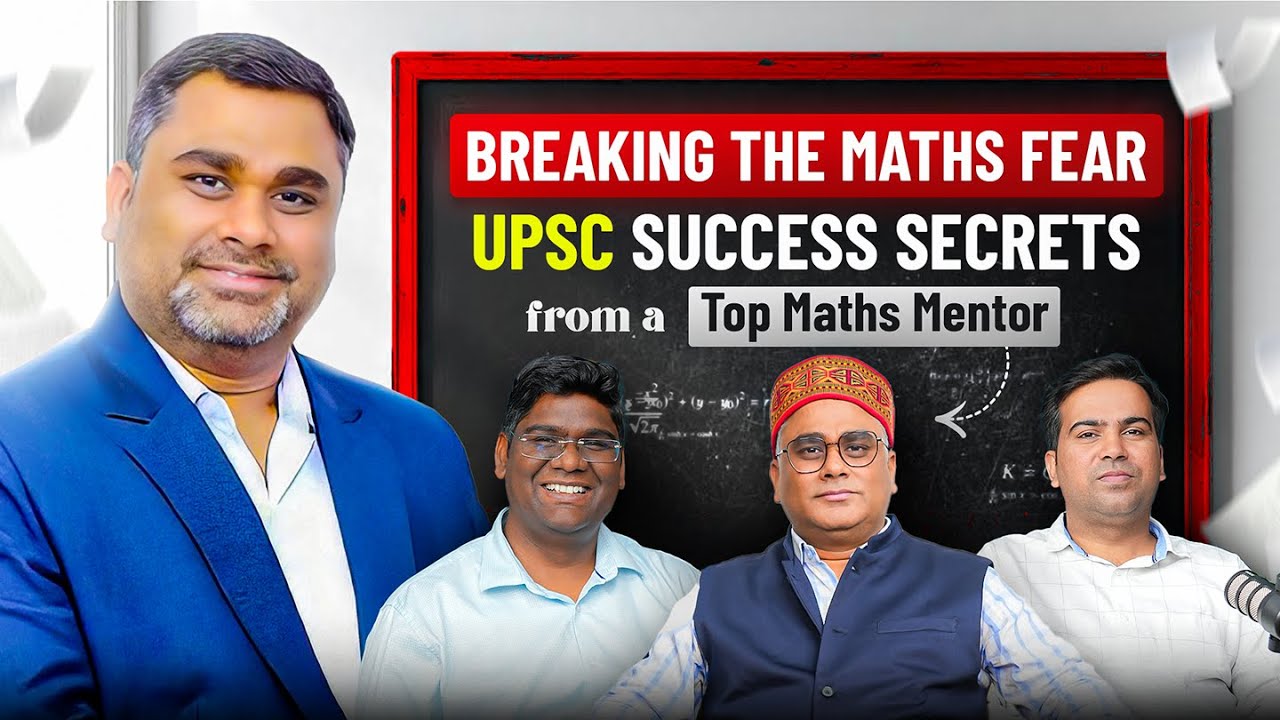 UPSC में गणित को MASTER करने के लिए SS Bharti Sir का FORMULA | SS Bharti Sir Podcast