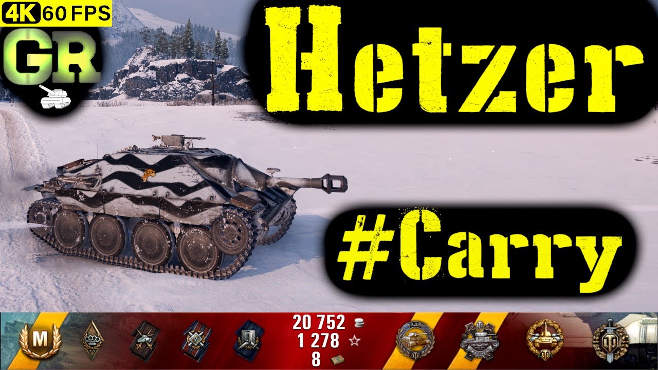 World of Tanks Jagdpanzer 38(t) Hetzer Replay - 9 Kills 1.7K DMG(Patch 1.4.1)