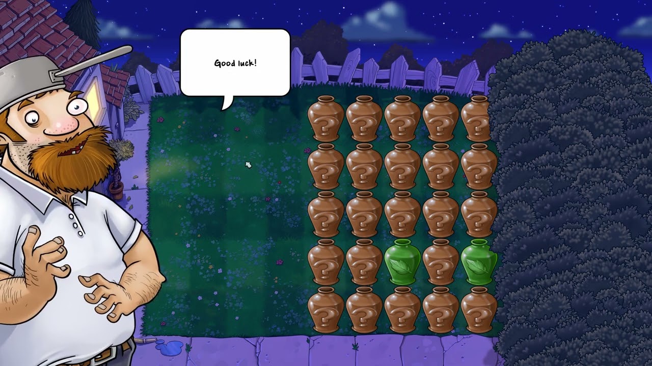 Plants Vs Zombies: Replanted - Walkthrough - I Zombie and Vasebreaker! - 09