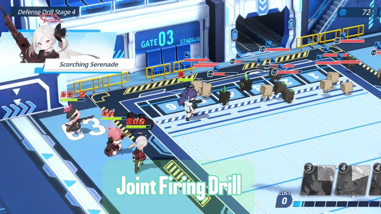 Blue Archive | Joint Firing Drill - Defense Drill - 234,915(S44) 