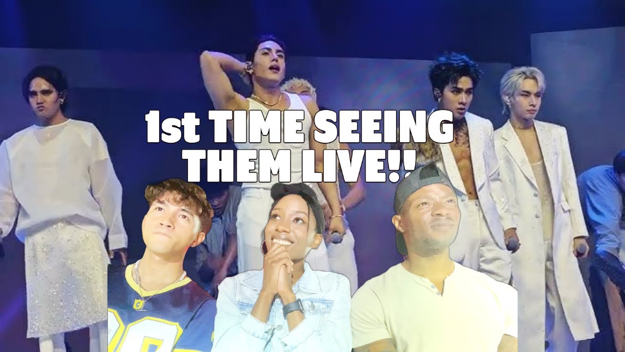 CHAOTIC TRIO SEES SB19 LIVE FOR THE FIRST TIME! |  PAGTATAG WORLD TOUR IN LOS ANGELES