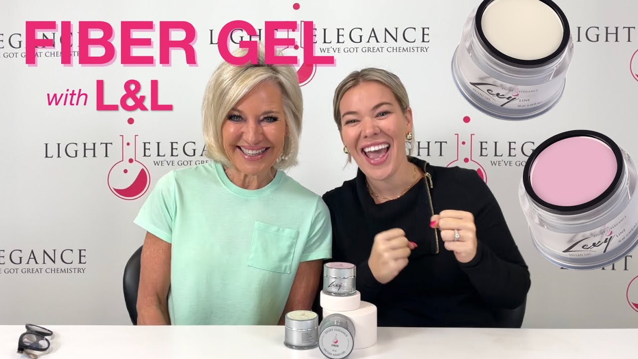 Let's Talk About Fiber Gel | Lexy Line Hard Builder Gels with L&L LIVE | HEMA Monomer Free Gels
