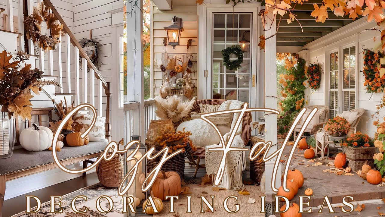 🍂FALL INTO COZY | Transform Your Home with These Simple Tips to Create a Relaxing Autumn Retreat! 🎃