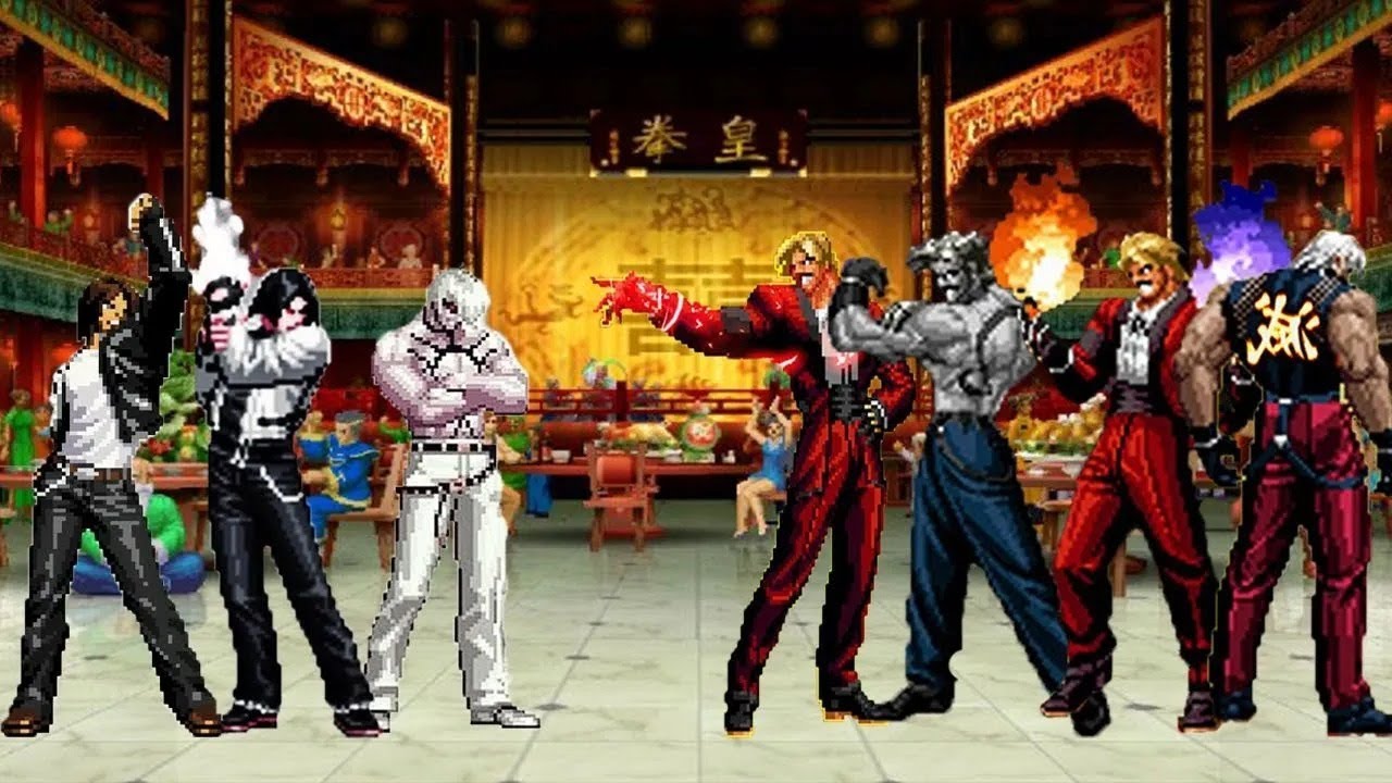 [Mugen KOF] White Flame Team Vs Ultimate Rugal Team