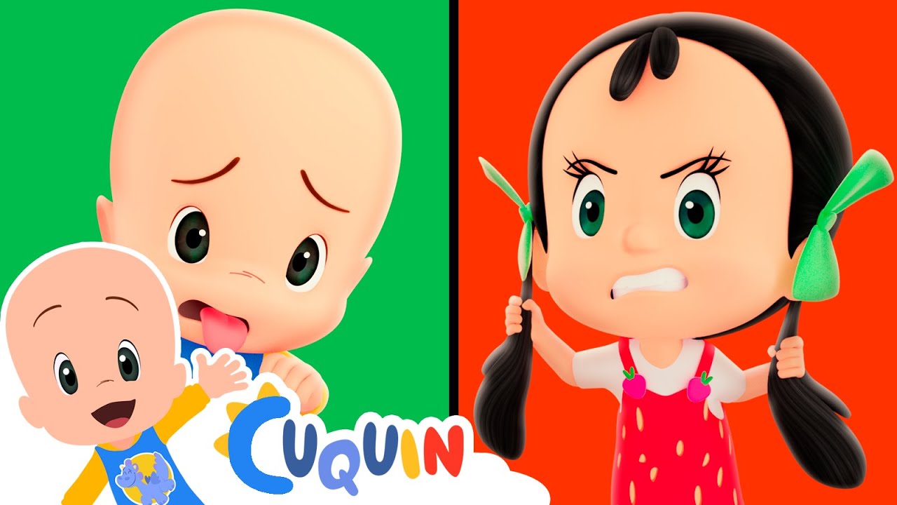 Emotion Song  | Cleo and Cuquin Nursery Rhymes for Kids
