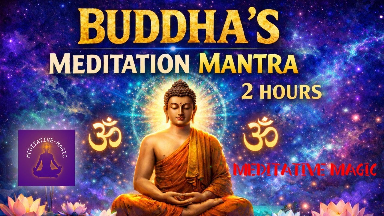 Buddha's Meditation Mantra I Peaceful Chanting, Positive Energy