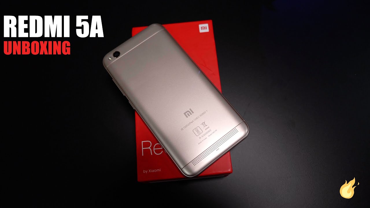 Xiaomi Redmi 5A Unboxing 