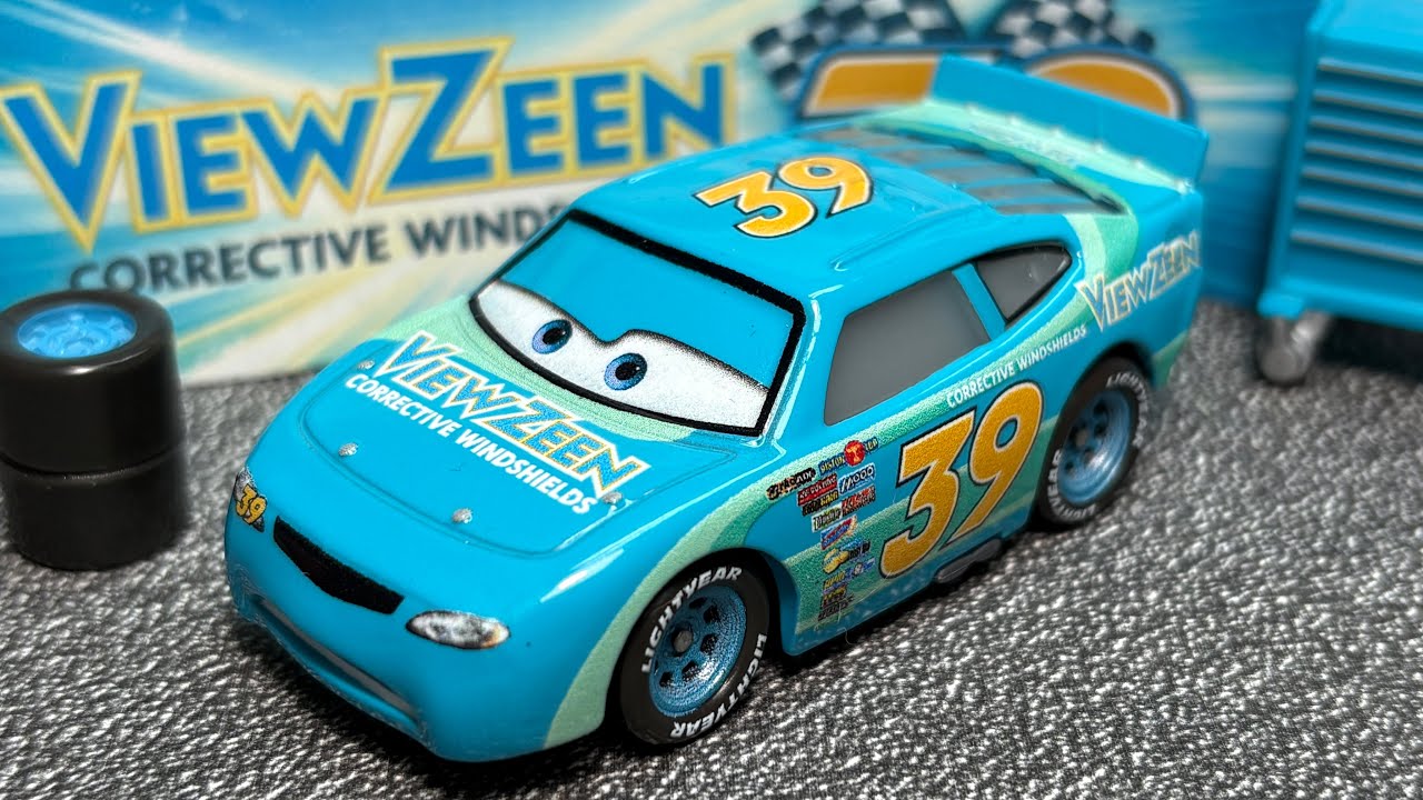 Обзор литой модели автомобиля Mattel Disney•Pixar Cars Райана Шилдса (ViewZeen #39) (таиландский ...