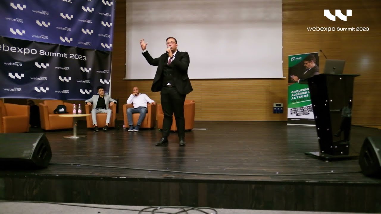 Webexpo ElDjazair Summit 2023 - Conférence Djamel Khalfaoui