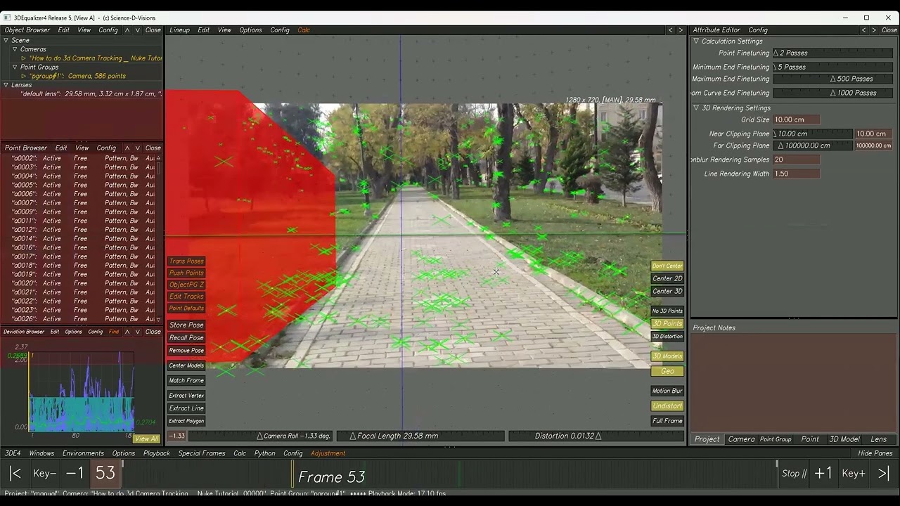 3D Tracking | Student Work
