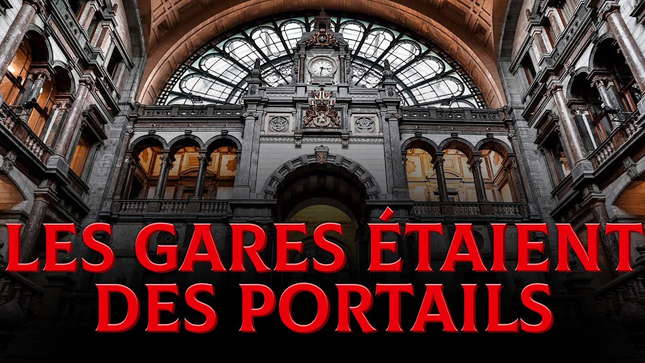 Les gares sont d'anciens PORTALS d'une civilisation antique. Qui nous a laissé ces structures?