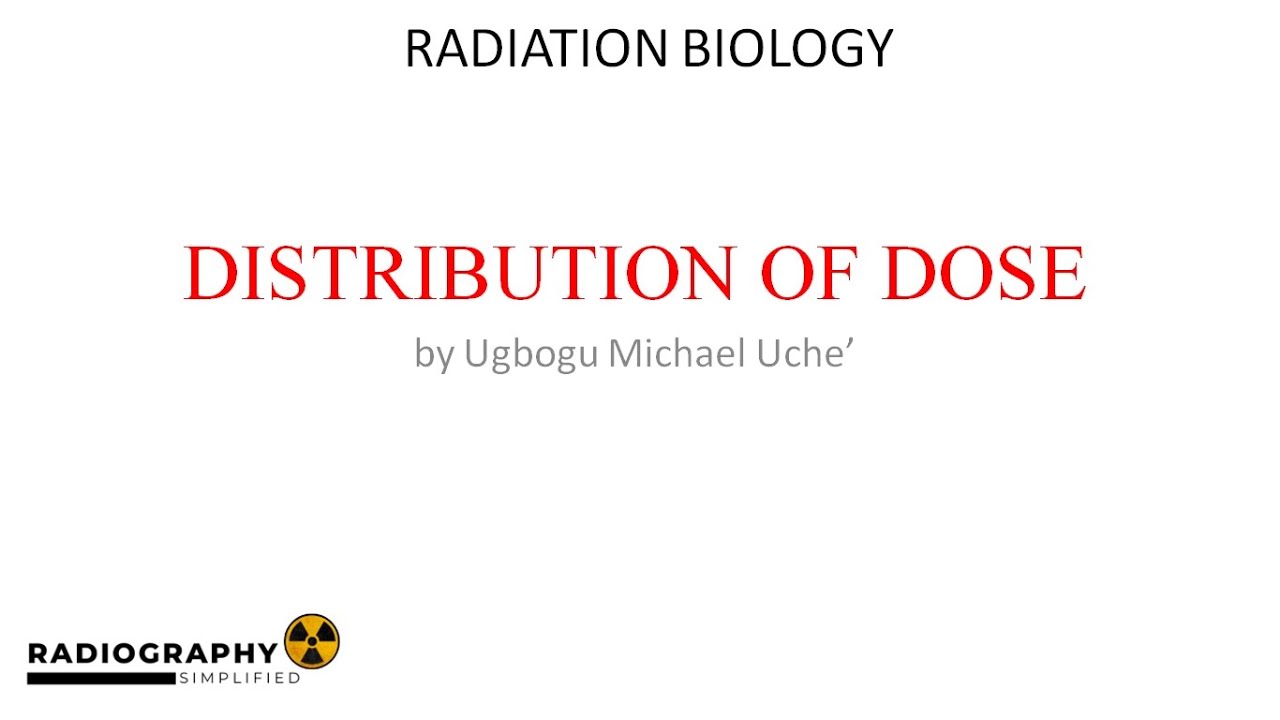 LET, RBE, OER (Distribution of Dose) | Part 6 of Comprehensive Radiation Biology Course