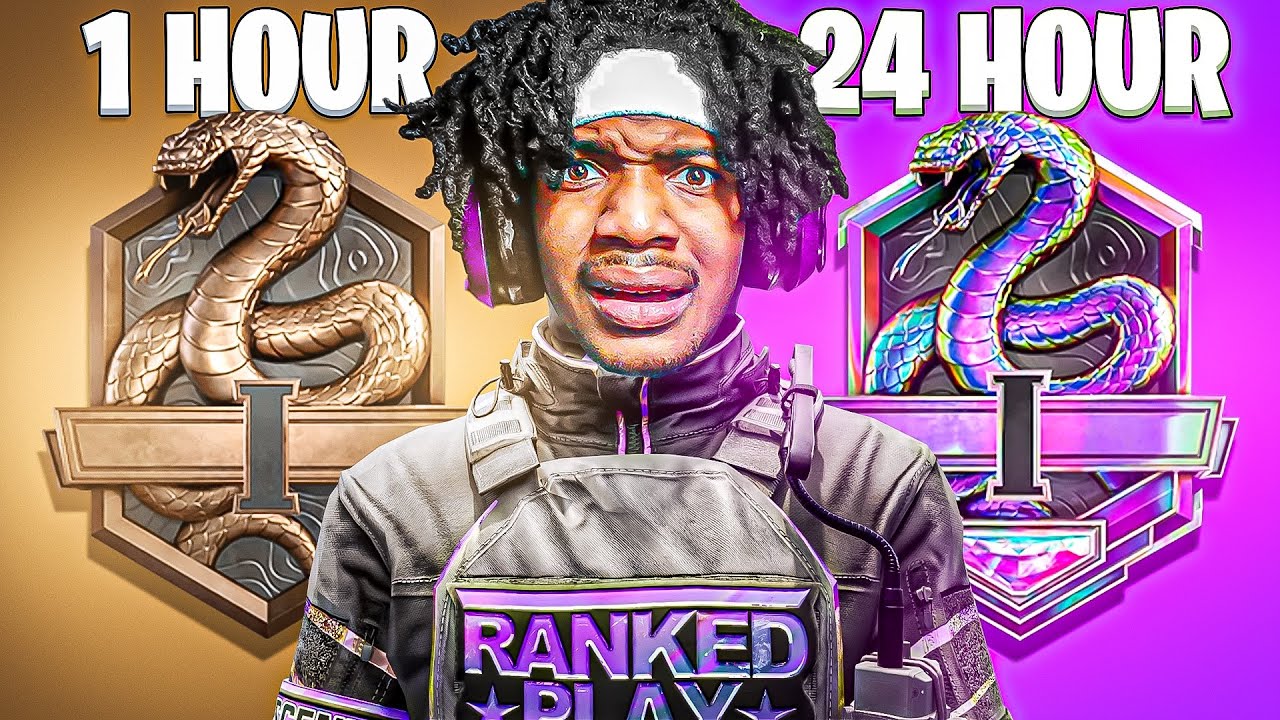 I Climbed to IRIDESCENT in 24 HOURS on Rebirth Ranked...