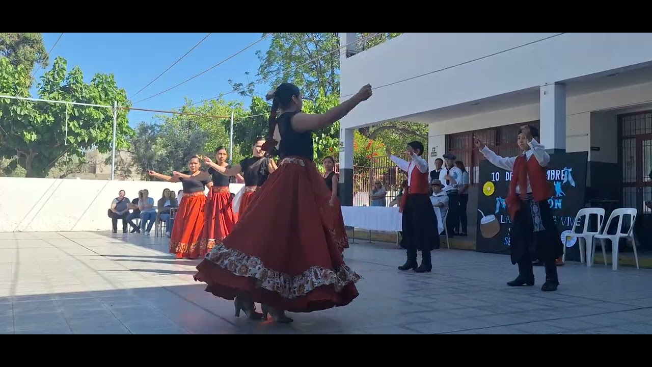 Categoria Juvenil /bailando en colegio de San martin📌