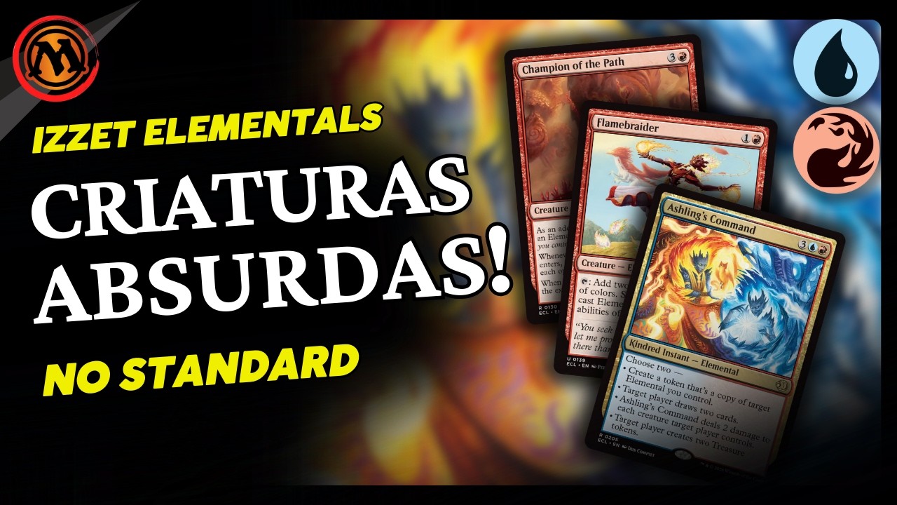 💧🔥ELEMENTAIS, MEU CARO WATSON! | Izzet Elementals  | Standard | Magic Arena