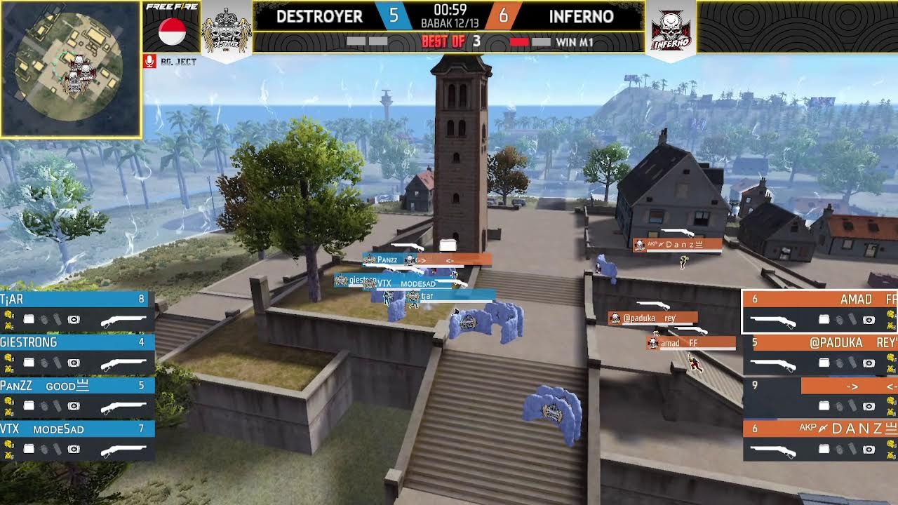 [LAGA PANAS] DESTROYER EL PANEL vs INFERNO C KERAS