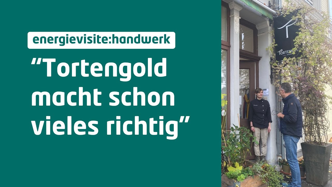 energievisite:handwerk - Impulsberatung bei der Patisserie Tortengold in Bremen-Findorff