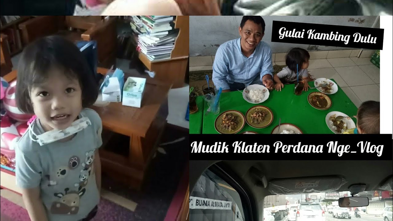 Perdana NgeVlog Perjalanan Dari Jogja Ke Klaten, Mampir Makan Warung Sate Kambing Langganan
