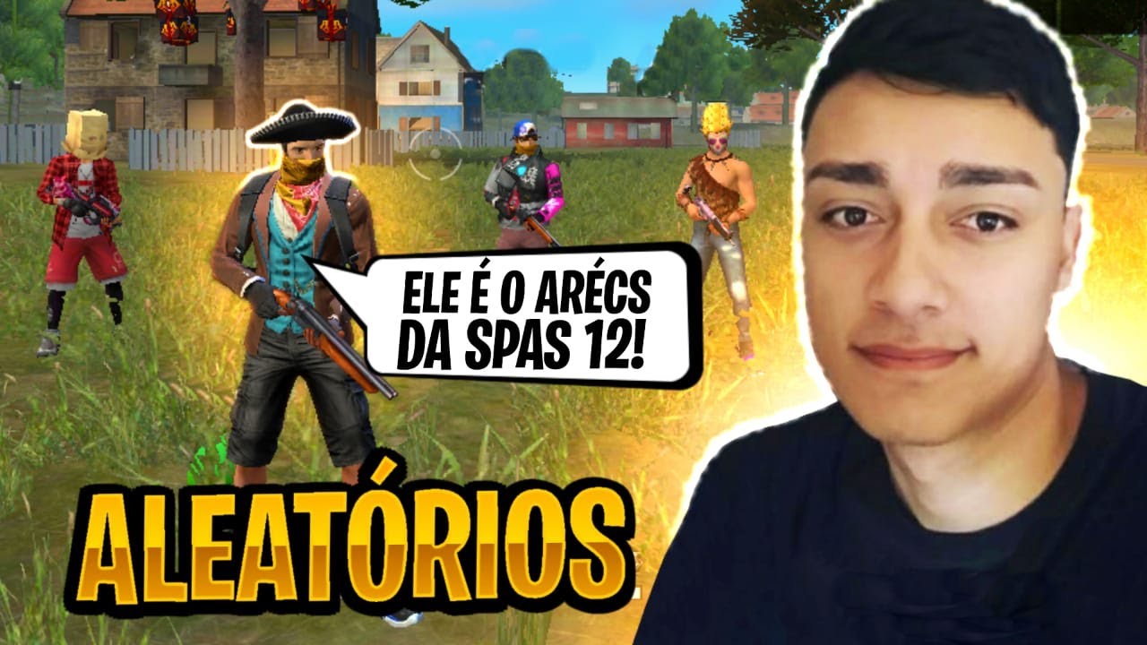 ALEATÓRIO ME RECONHECEU NA RANQUEADA 2 - ARÉCS FREE FIRE
