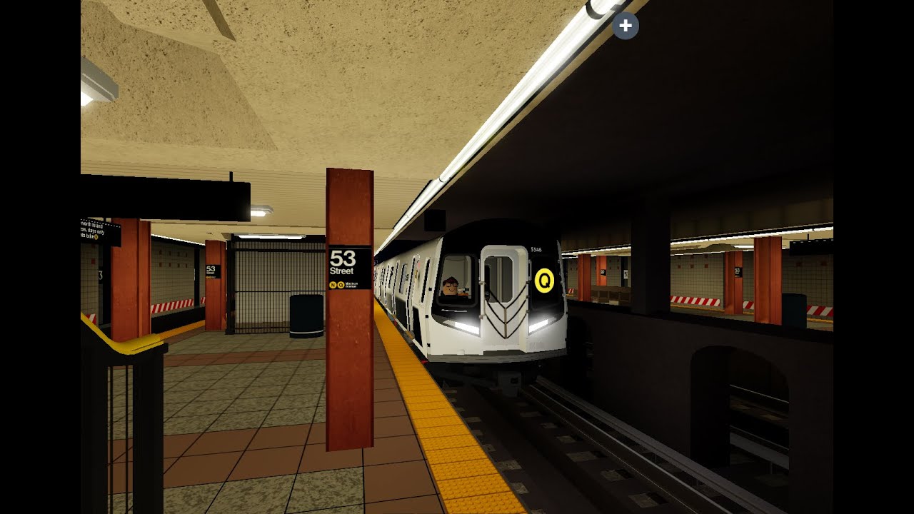 Roblox PTA Callaghan & Madison Line (N),(Q) and (R) Game made by @APotatoCommuter