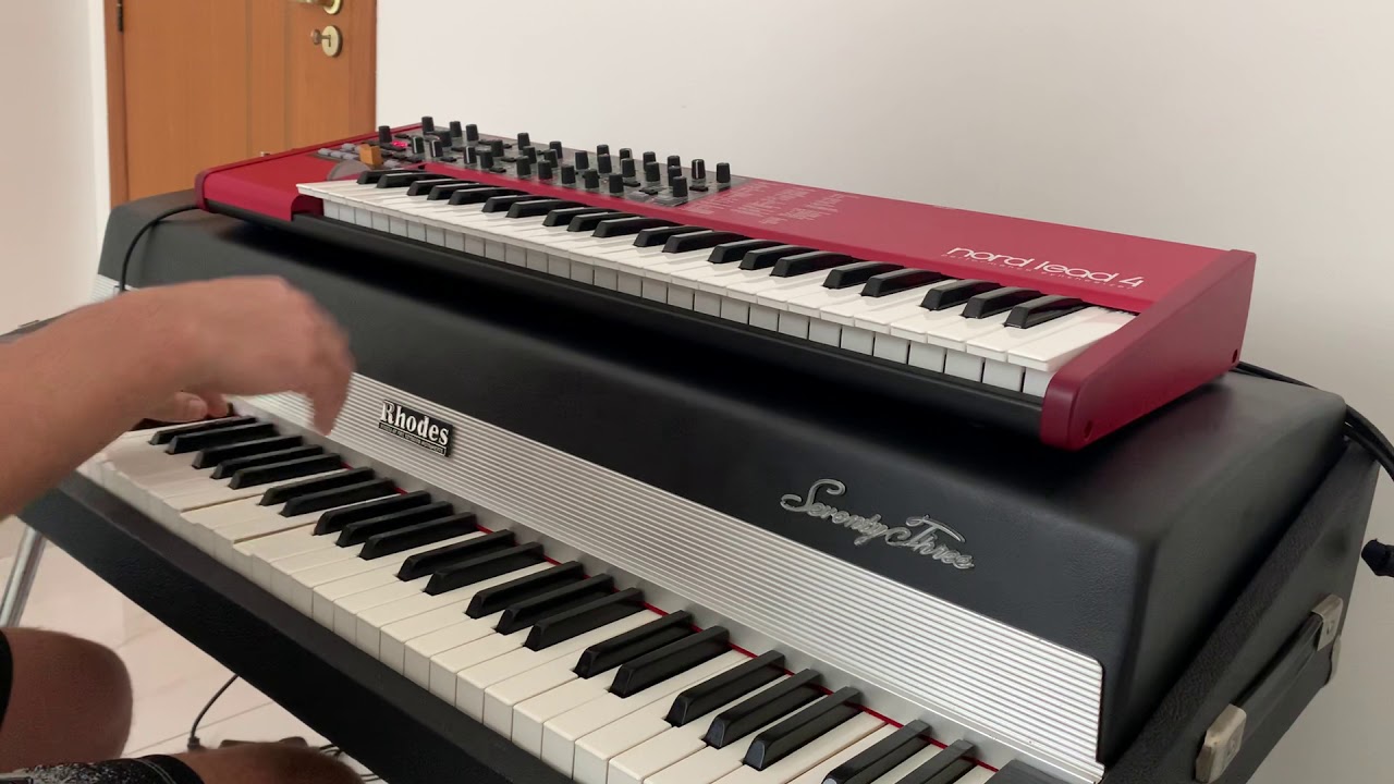Space Cowboy - Jamiroquai, Rhodes Mark I and Nord lead 4