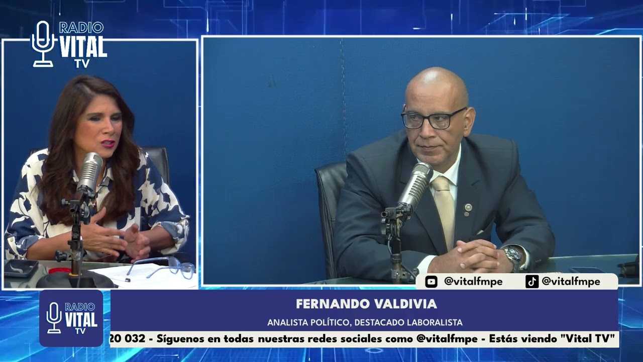VITAL NOTICIAS - Invitado: Fernando Valdivia - Analista Político