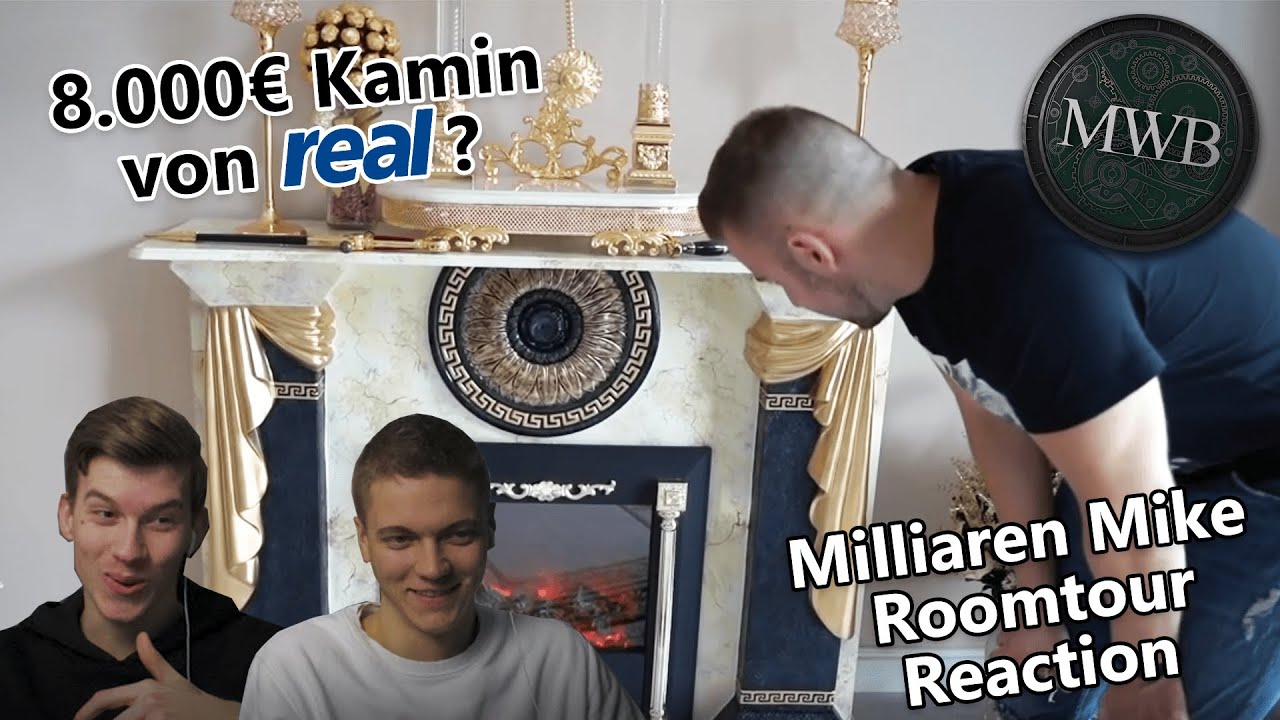 Fake Versace Kamin?! Milliarden Mike Roomtour | Reaktion