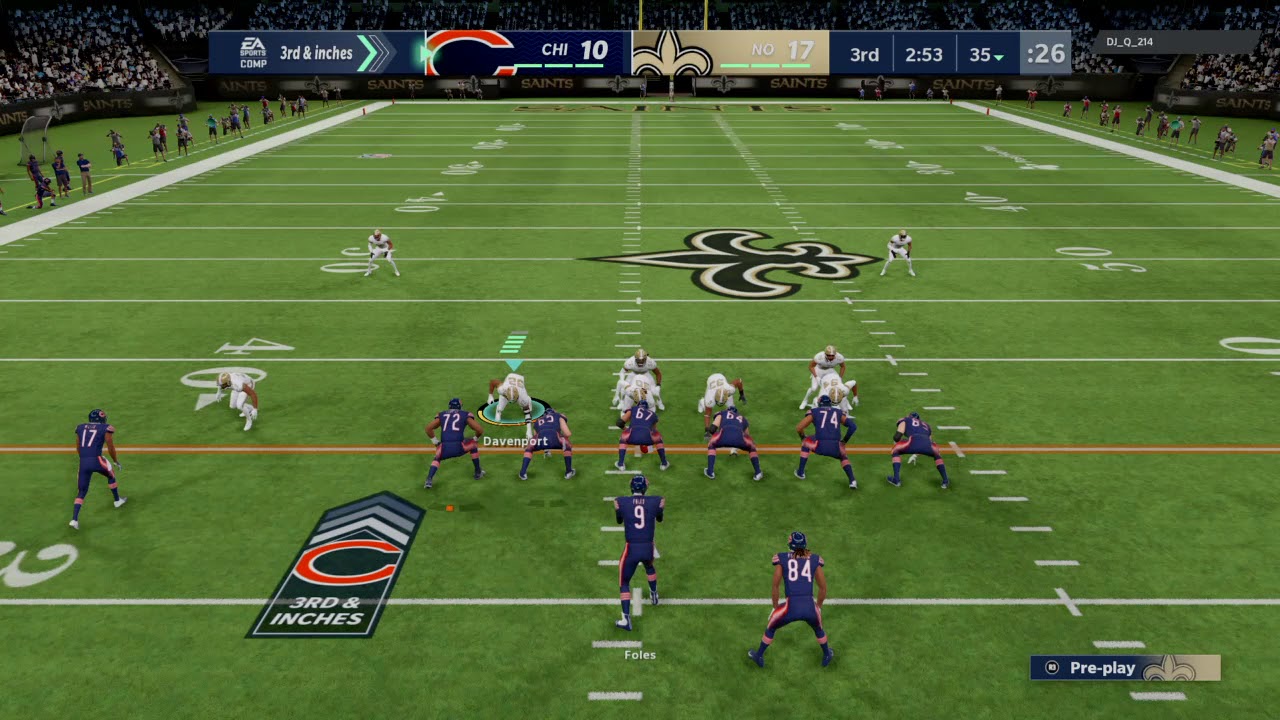 Madden NFL 21_ Diving into brick wall