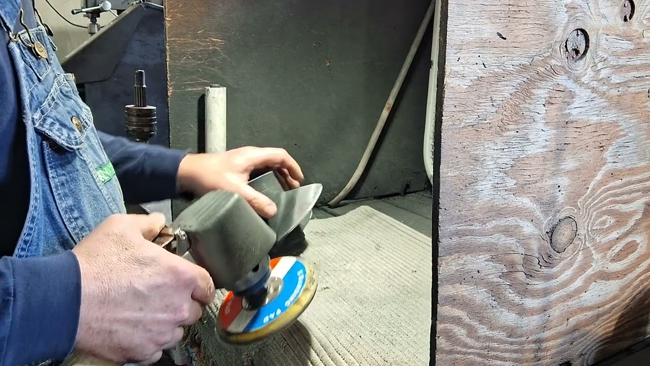 Aluminum boat propeller repair