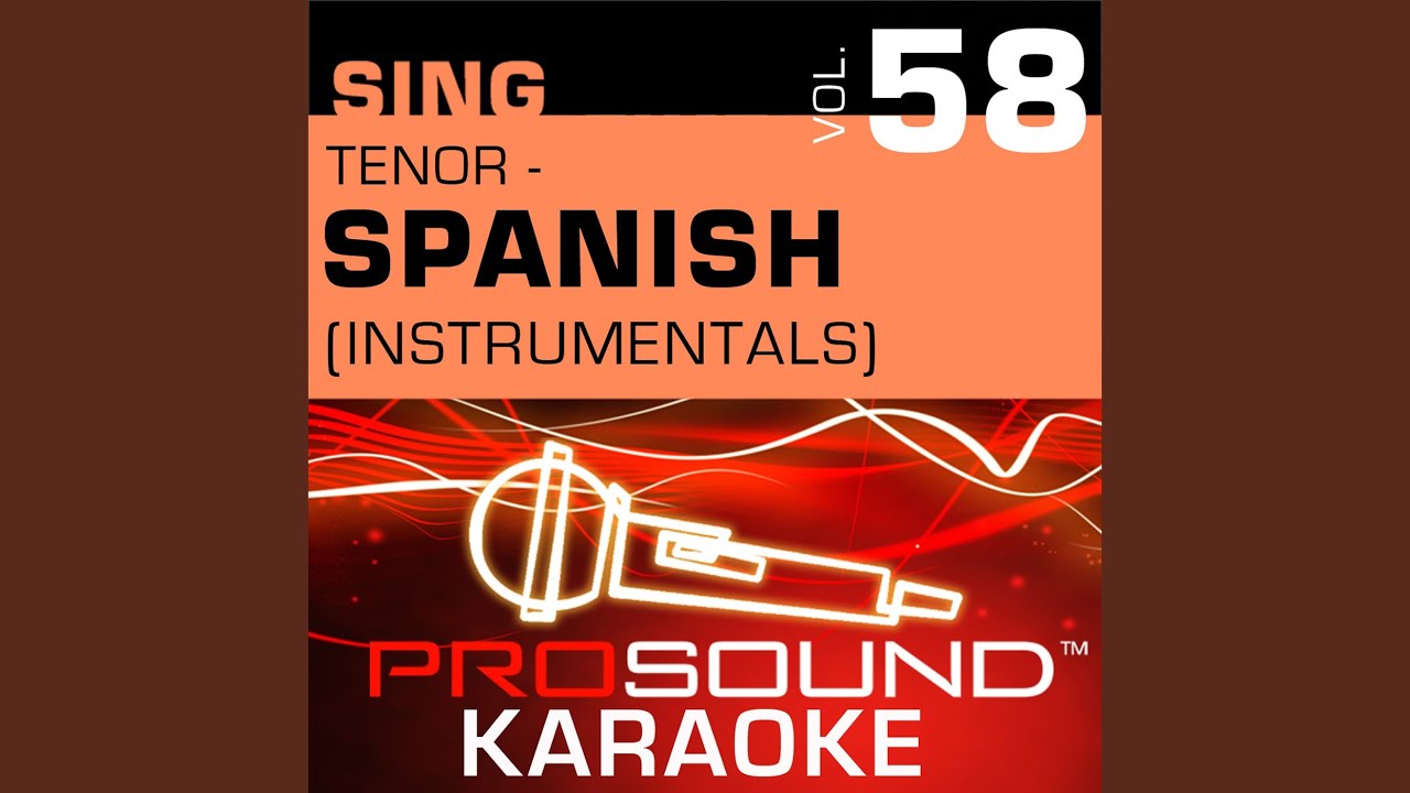 Ayer (Karaoke Instrumental Track) (In the Style of Luis Miguel)