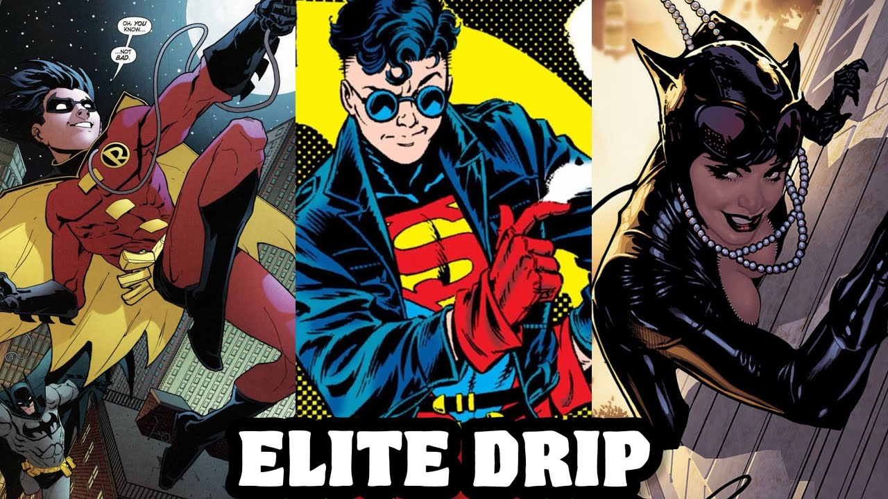 Characters with Elite Drip in DC Comics!