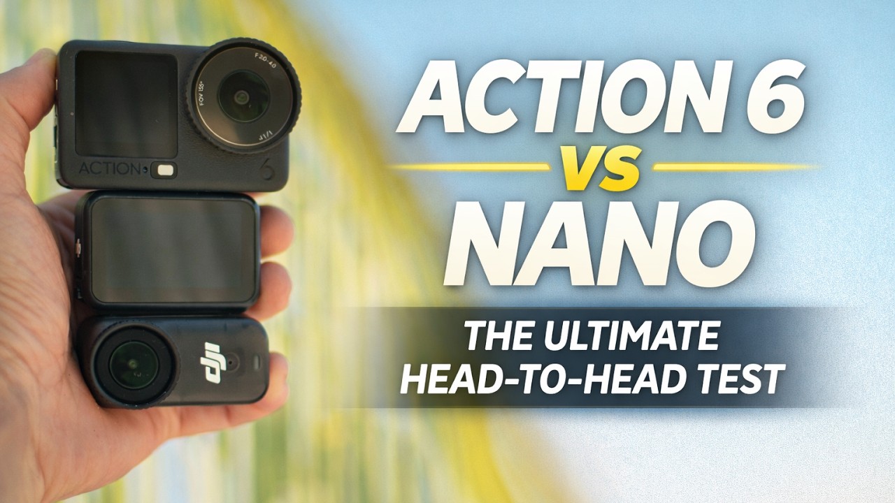 DJI Action 6 vs Nano — Big Camera vs Tiny Beast