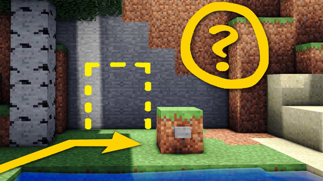 Minecraft: Secret Door / Base Tutorial - How to Build a Hidden Redstone House